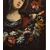 Ghirlanda di fiori con ritratto della Vergine