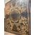 DARB241 - Maestoso soffitto ad assi dipinte con festoni, epoca '700, misure cm L 370 x H 440
