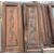 DARB243 - Boiserie Liberty in noce con tre porte, misura metri lineari 9