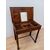 Tavolino impero a colonna - noce - primi 800 - toilette - console comodino - con segreti