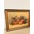 Antico dipinto olio su tela natura morta con frutta 1925, 60x55cm
