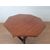 PICCOLO TAVOLINO BASSO MARCHIATO F.G.S. IN TEAK ANNI 50 CON PUNTALI IN MATALLO