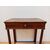 Tavolino impero a colonna - noce - primi 800 - toilette - console comodino - con segreti