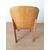 SEDIA SEGGIOLA DI DESIGN ANNI 70-80 IN LEGNO DI FRASSINO CHIARO