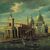 Francesco Guarana (attivo a Venezia nella seconda metà XIX sec.) - Venezia, veduta dell’inizio del Canal Grande con la basilica di S. Maria della Salute.