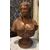 DARS677 - Busto in terracotta, epoca '800, misure cm L 44 x H 62 x P 30