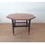 PICCOLO TAVOLINO BASSO MARCHIATO F.G.S. IN TEAK ANNI 50 CON PUNTALI IN MATALLO