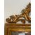 Specchiera in legno intagliato e dorato. Lombardia fine 700