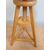 SGABELLO REGOLABILE IN LEGNO DI FAGGIO SOLIDO E ROBUSTO ANNI 80