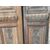 DARB243 - Boiserie Liberty in noce con tre porte, misura metri lineari 9