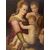 "Madonna con Bambino e S.Giovannino" dipinto su tavola XVI secolo.