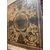 DARB241 - Maestoso soffitto ad assi dipinte con festoni, epoca '700, misure cm L 370 x H 440