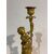 COPPIA DI CANDELABRI CON VESTALI META' DEL XIX SECOLO