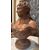 DARS677 - Busto in terracotta, epoca '800, misure cm L 44 x H 62 x P 30