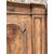 DARB242 - Boiserie in noce con pannelli scolpiti, epoca '700, misura 7,20 metri lineari x H 1,60