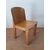 SEDIA SEGGIOLA DI DESIGN ANNI 70-80 IN LEGNO DI FRASSINO CHIARO