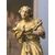 Scultura in legno intagliato e dorato 