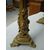Coppia di grandi candelabri in bronzo Napoleone III 1870 Piemonte