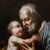 Seguace di Giuseppe Nogari (Venezia, 1699 – ivi, 1763), San Giuseppe con il Bambino