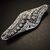 Spilla  primi  anni  900'  con  Diamanti per  1.5 ct.