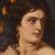 QUADRI ANTICHI, MUSA, MITOLOGIA GRECA, RITRATTI FEMMINILI, OLIO SU TELA, EPOCA OTTOCENTO. (QR669)