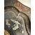 Tavolinetto base da picnic 1850 a vassoio dipinto base in legno, 52x56x64cm