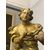 Scultura in legno intagliato e dorato 