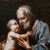 Seguace di Giuseppe Nogari (Venezia, 1699 – ivi, 1763), San Giuseppe con il Bambino
