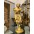 Scultura in legno intagliato e dorato 