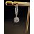 Orecchini   pendenti   con  Diamanti  1.20  ct.