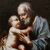 Seguace di Giuseppe Nogari (Venezia, 1699 – ivi, 1763), San Giuseppe con il Bambino