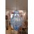 LAMPADA IN VETRO BLU DI MURANO PRIMI DEL XX SECOLO