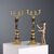 Coppia di Candelabri in Stile Napoleone III Italia Metà '900