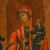 Russia, XIX secolo, Icona Madonna con Bambino e committente