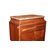 Secretaire Francese Stile Luigi XV del 1800 con ricchi intarsi a motivo floreale
