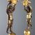 Coppia di Candelabri in Stile Napoleone III Italia Metà '900