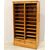 Antico classificatore archivio schedario serranda in rovere