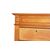 Settimino Porta Documenti in Legno di Ciliegio Pelle Decorata e Cartone