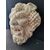 Mascherone/Bocca da Fontana - Volto di Fauno con uva - Marmo di Carrara - Venezia - 46 x 35 cm