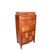 Secretaire Francese Stile Luigi XV del 1800 con ricchi intarsi a motivo floreale