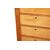 Settimino Porta Documenti in Legno di Ciliegio Pelle Decorata e Cartone