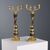 Coppia di Candelabri in Stile Napoleone III Italia Metà '900