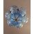 LAMPADA IN VETRO BLU DI MURANO PRIMI DEL XX SECOLO