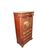 Secretaire francese stile Napoleone III Dipinto con scena galante Vernis Martin