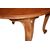 Tavolo Provenzale con Piano Circolare allungabile del 1800 In Legno Di Noce