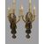 Coppia di appliques impero