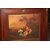 Secretaire francese stile Napoleone III Dipinto con scena galante Vernis Martin