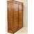 Antico classificatore archivio schedario serranda in rovere