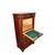 Secretaire francese stile Napoleone III Dipinto con scena galante Vernis Martin