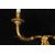 Coppia di applique antichi Napoleone III in bronzo dorato finemente cesellato. Francia XIX secolo.